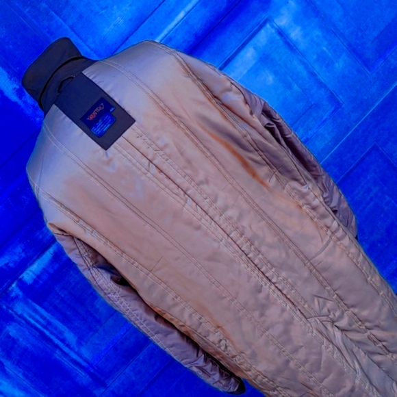 QUATTRO Men's Nylon Puffer Trench (Loaded) - Picture 14 of 16